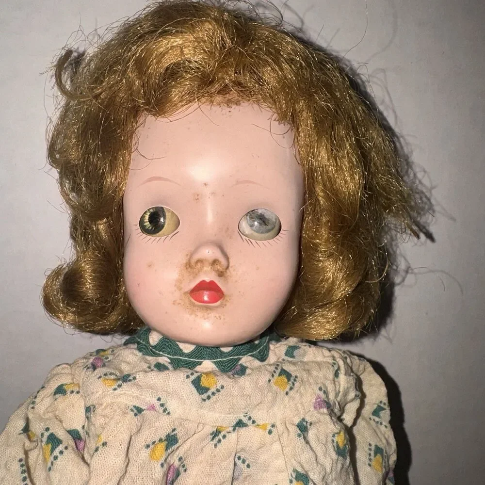Vintage 50s Madame Alexander Doll Redhead Sleep Eyes 12” TLC Repair Project